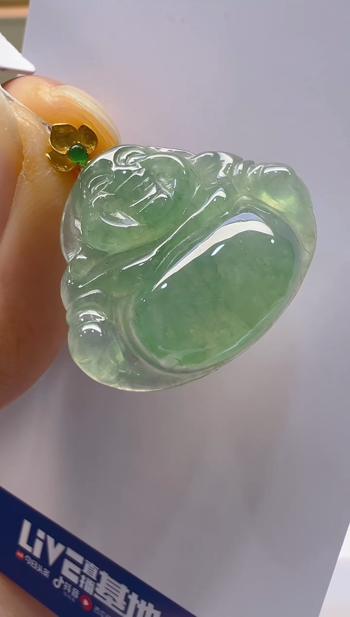 【闪购商品】翡翠吊坠(不含链)18K金镶嵌多样性团购发一件