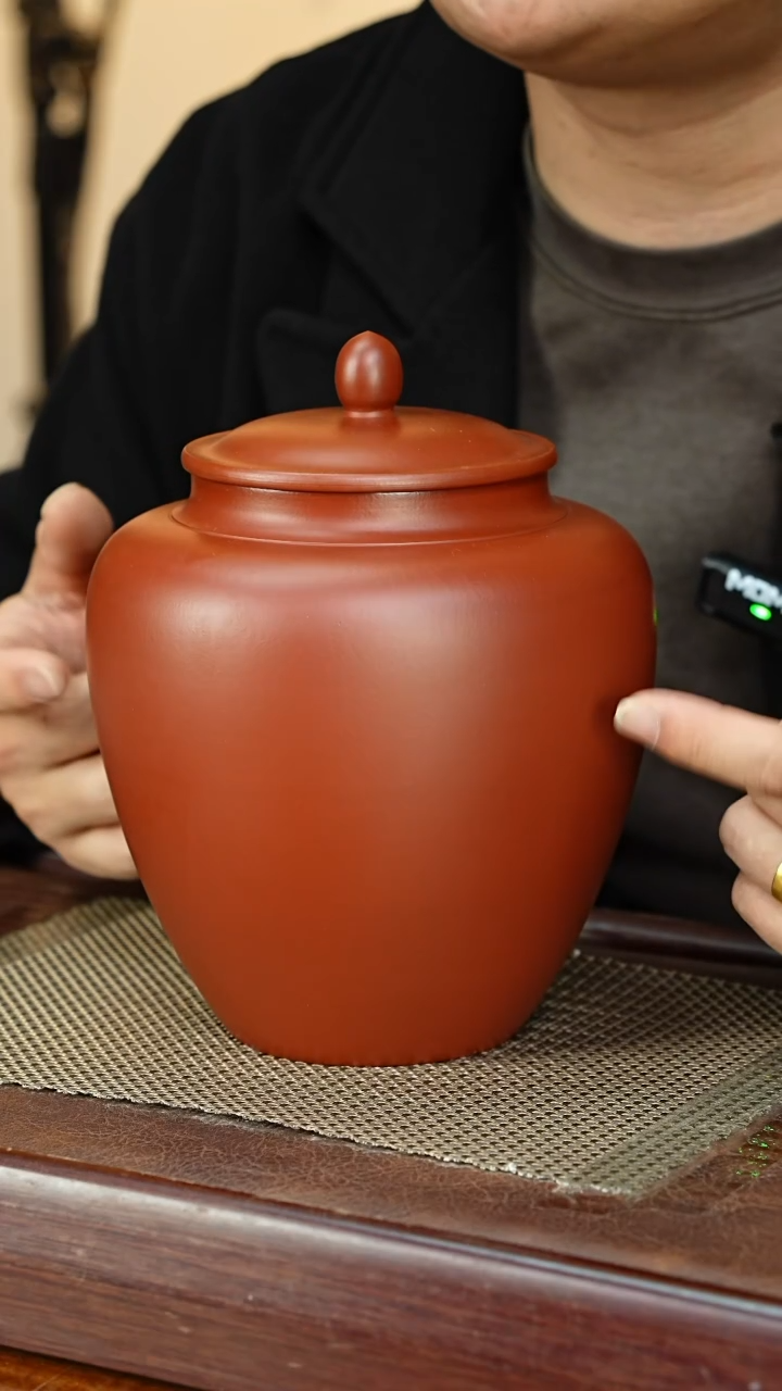 宜兴原矿紫砂茶叶罐