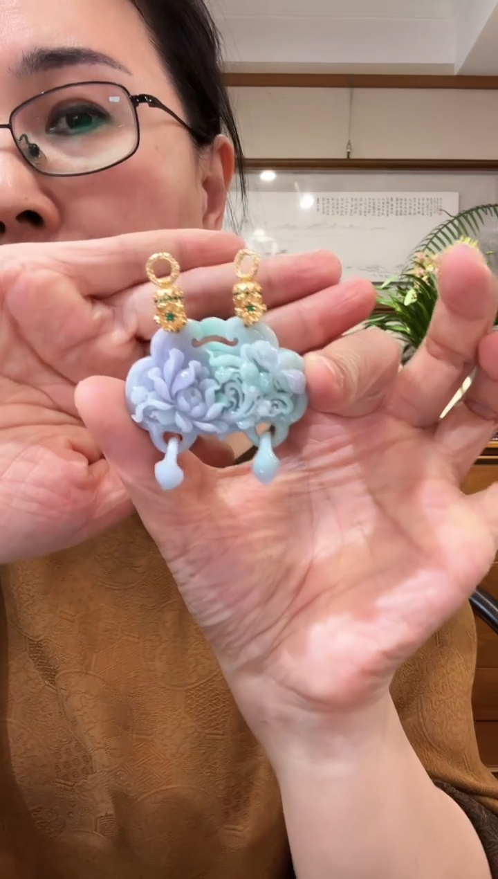 【闪购商品】翡翠颈饰未镶嵌国风