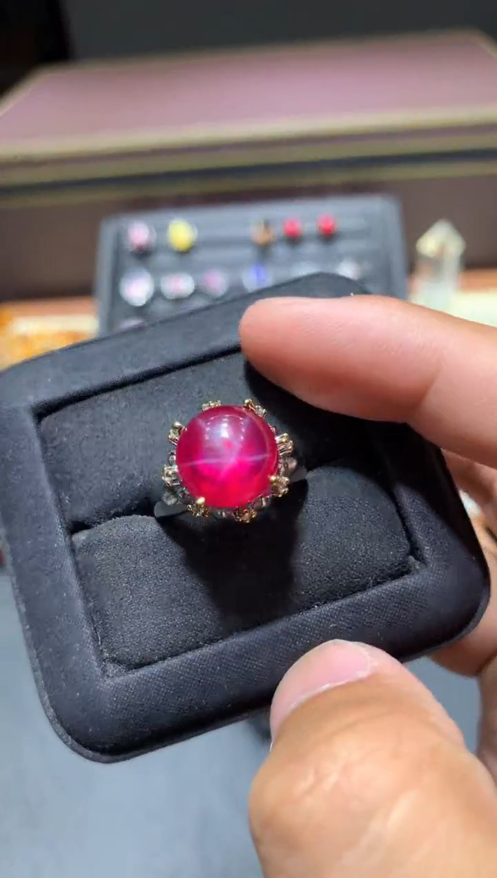 新烧未镶嵌红宝石C38【多样性发其一】