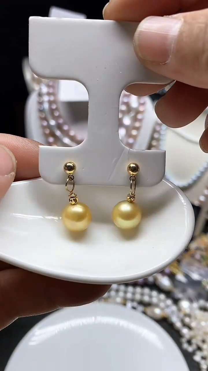 【闪购商品】淡水珍珠耳饰未镶嵌多人