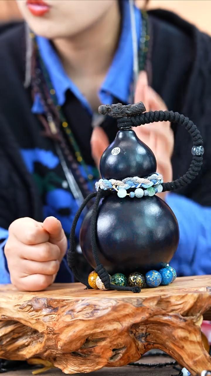 【闪购商品】316—光岳葫天然大漆酒葫芦不含漆珠