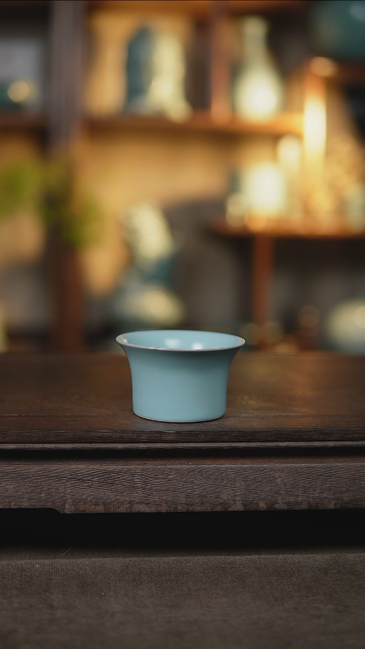 【闪购商品】杯仿古宋臻马蹄杯瑕37