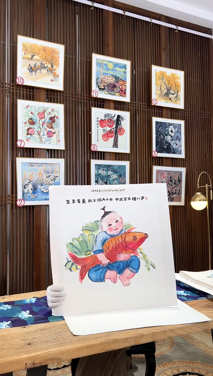 版画版画耿玉琨名章限量版画S