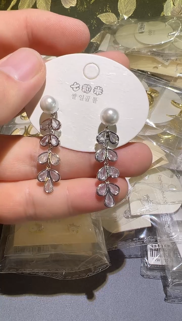 纯铜925银合成立方氧化锆F080