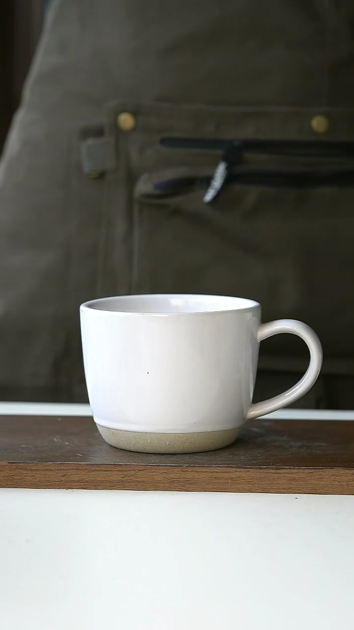 【闪购商品】陶瓷瑕疵粗陶马克杯400ml@4-2@