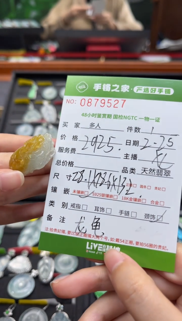 【闪购商品】翡翠颈饰未镶嵌多人