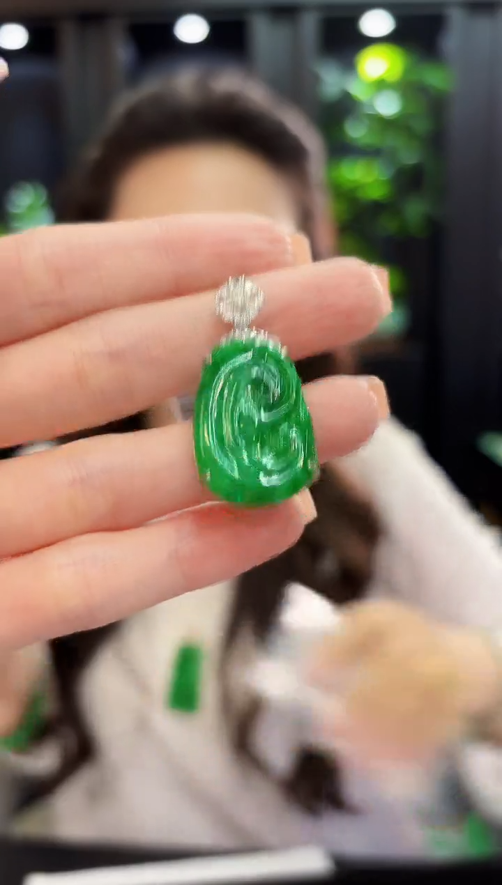 吊坠(不含链)未镶嵌翡翠 缅料A货/支持复检/一件