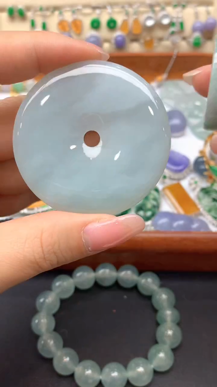 【闪购商品】翡翠颈饰未镶嵌57-天然翡翠