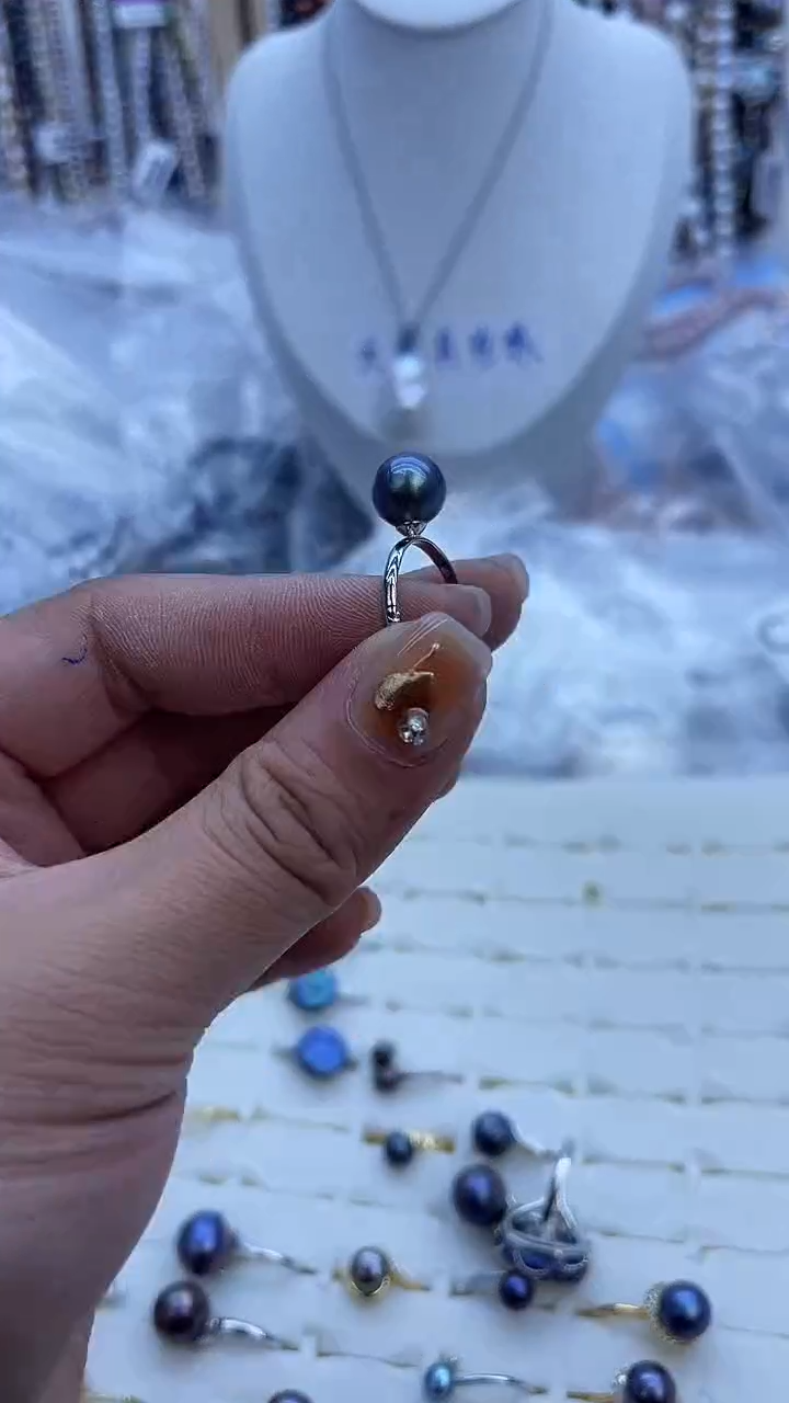 【闪购商品】淡水珍珠戒指未镶嵌39