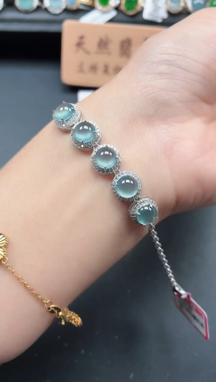 银S925镶嵌戒指翡翠111111