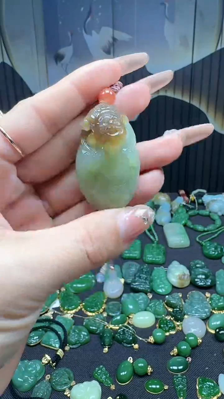 【闪购商品】和田玉挂件未镶嵌1