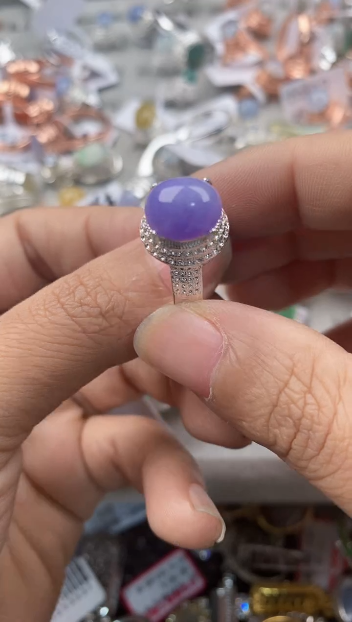 未镶嵌戒指翡翠444             10