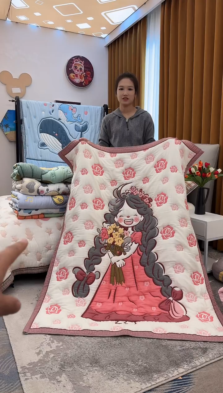 棉花玫瑰女孩-120x150