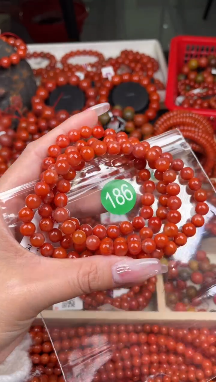 【闪购商品】南红玛瑙珠宝奇石未镶嵌186-7+