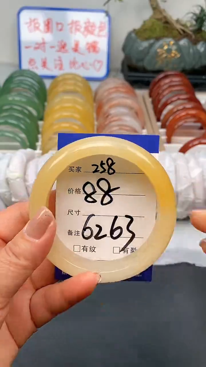 【闪购商品】石英质玉手镯未镶嵌258-62/63多样性发货看清圈口下单