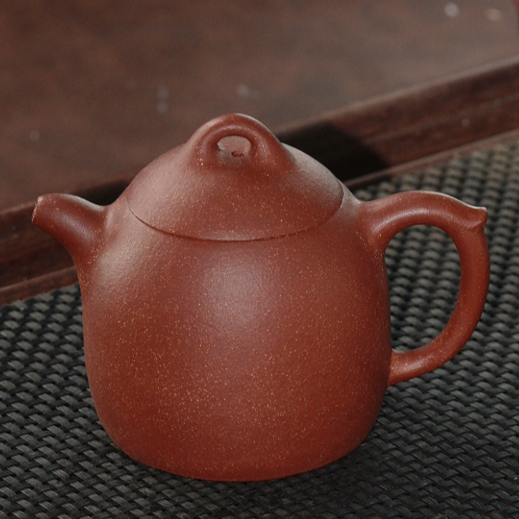 原矿手工秦权紫砂壶