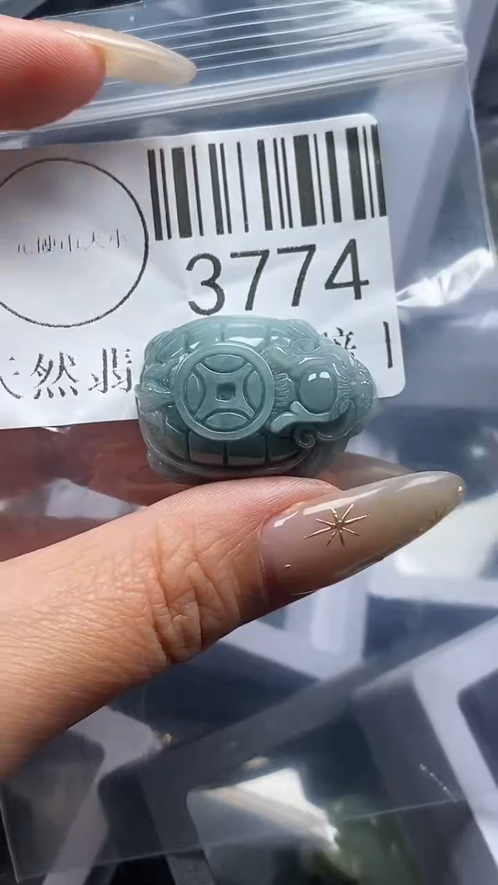 颈饰未镶嵌翡翠3774