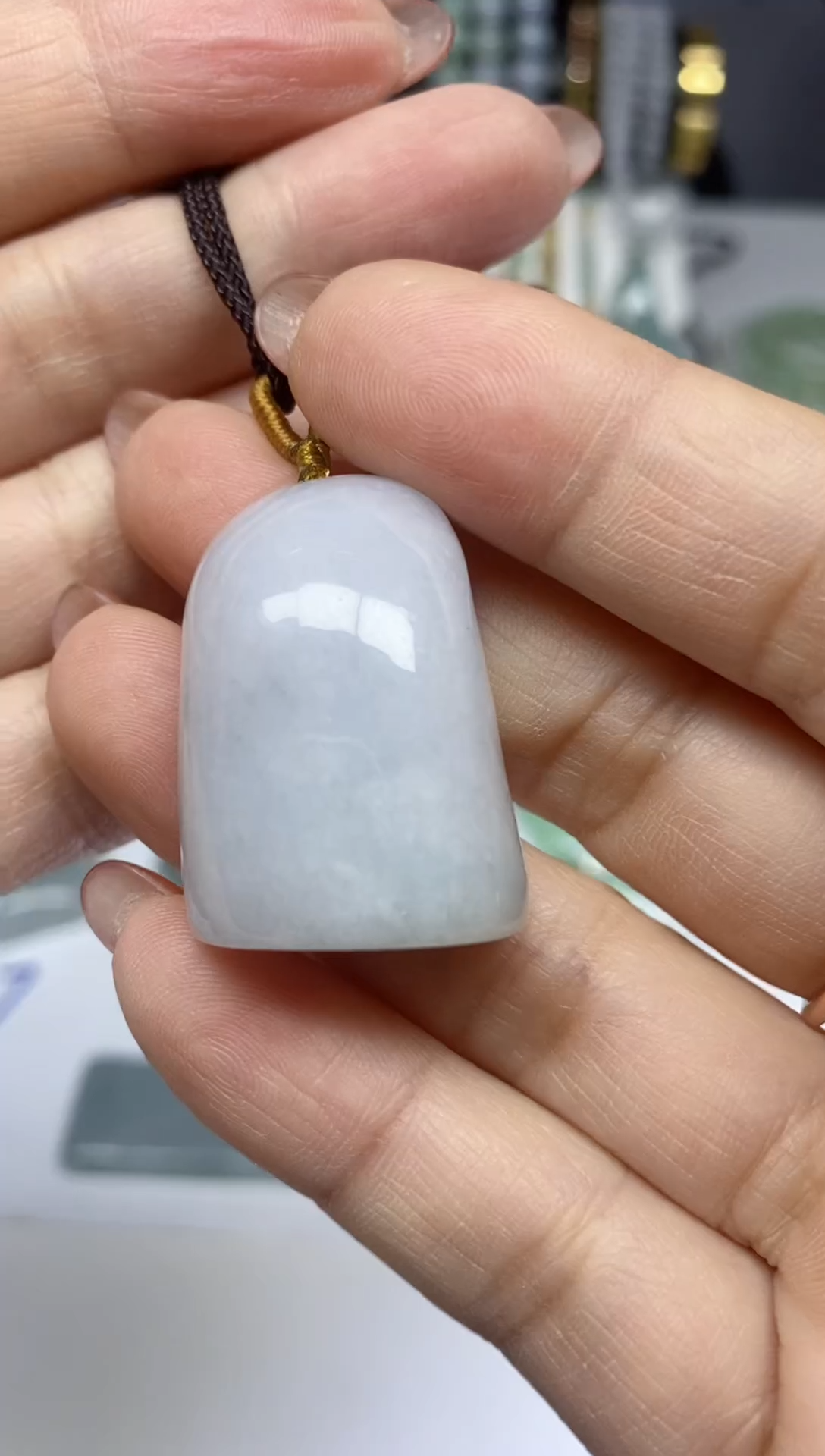 【闪购商品】翡翠吊坠(不含链)未镶嵌天然缅甸翡翠A货随型挂件