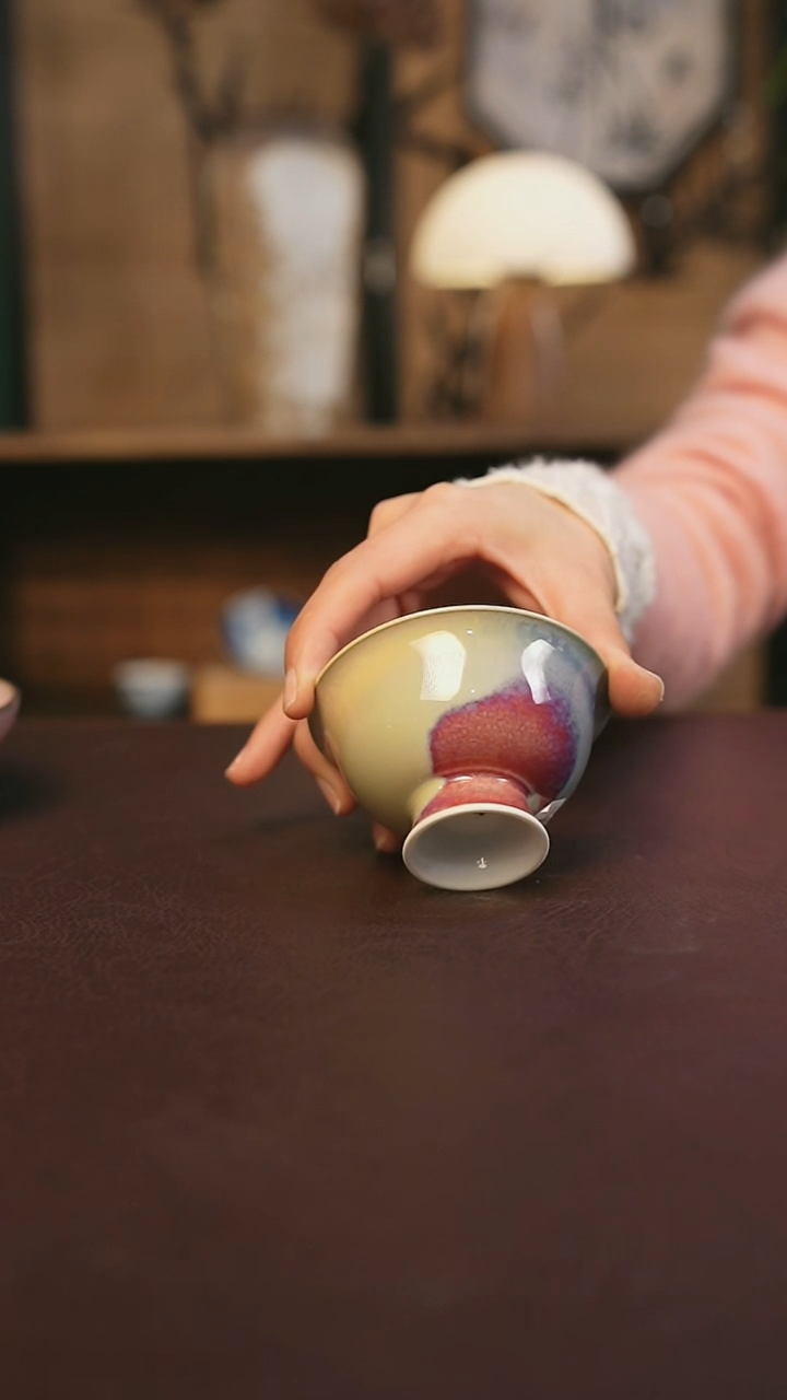 【闪购商品】景德镇陶瓷杯碗柴烧多人