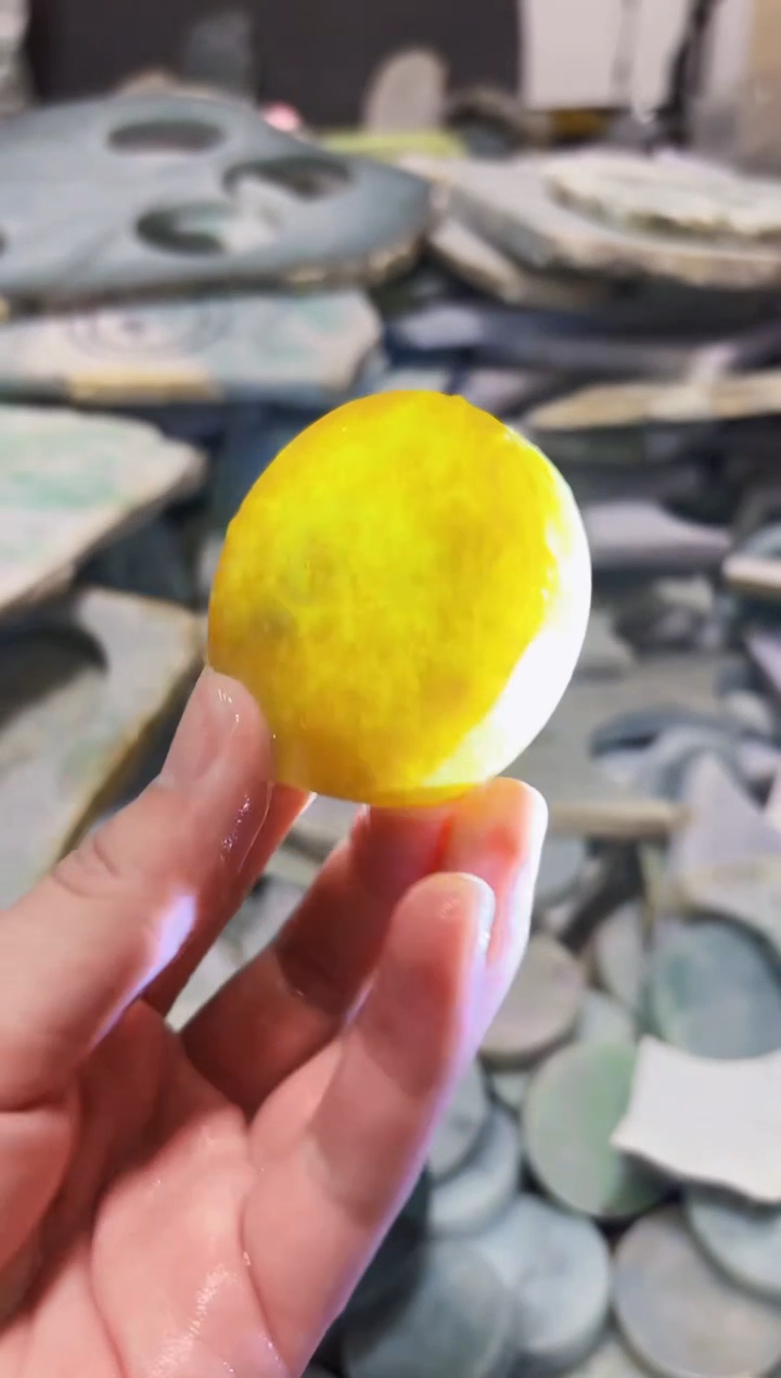 【闪购商品】翡翠颈饰未镶嵌A货白谭1275