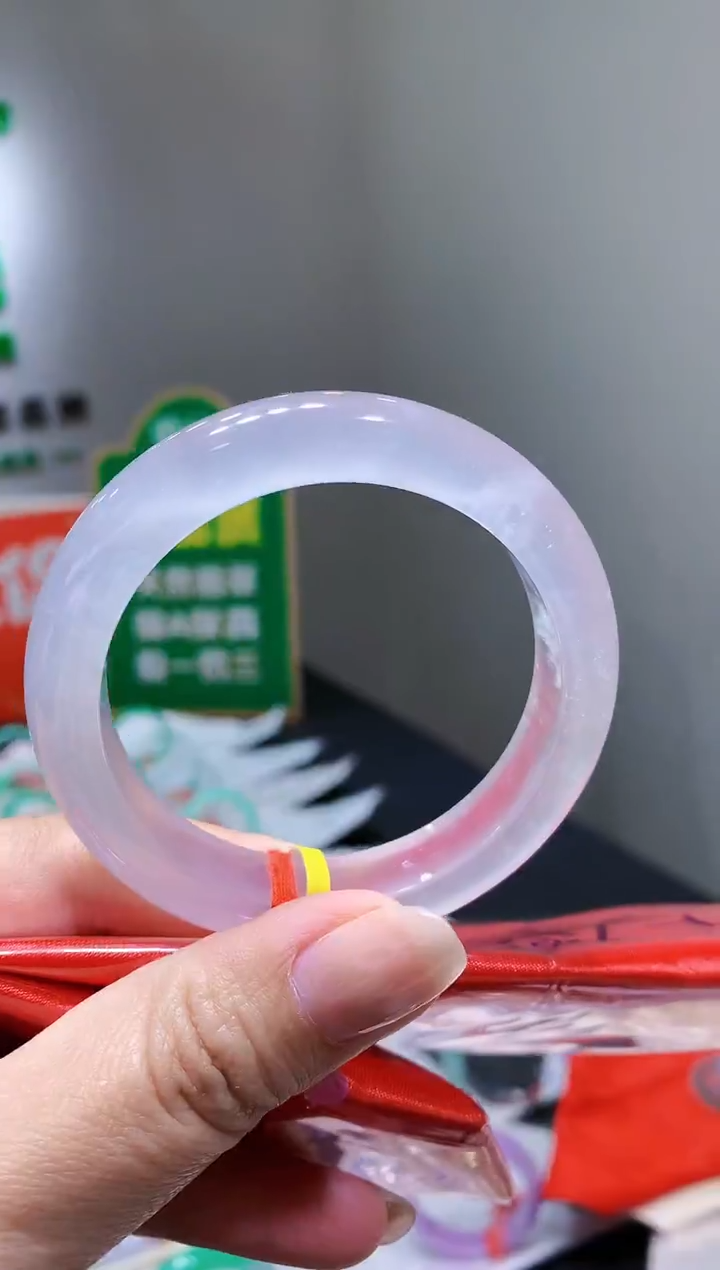 未镶嵌手镯翡翠-k400 天然缅甸A货翡翠54.9正圈总价68万定金2万