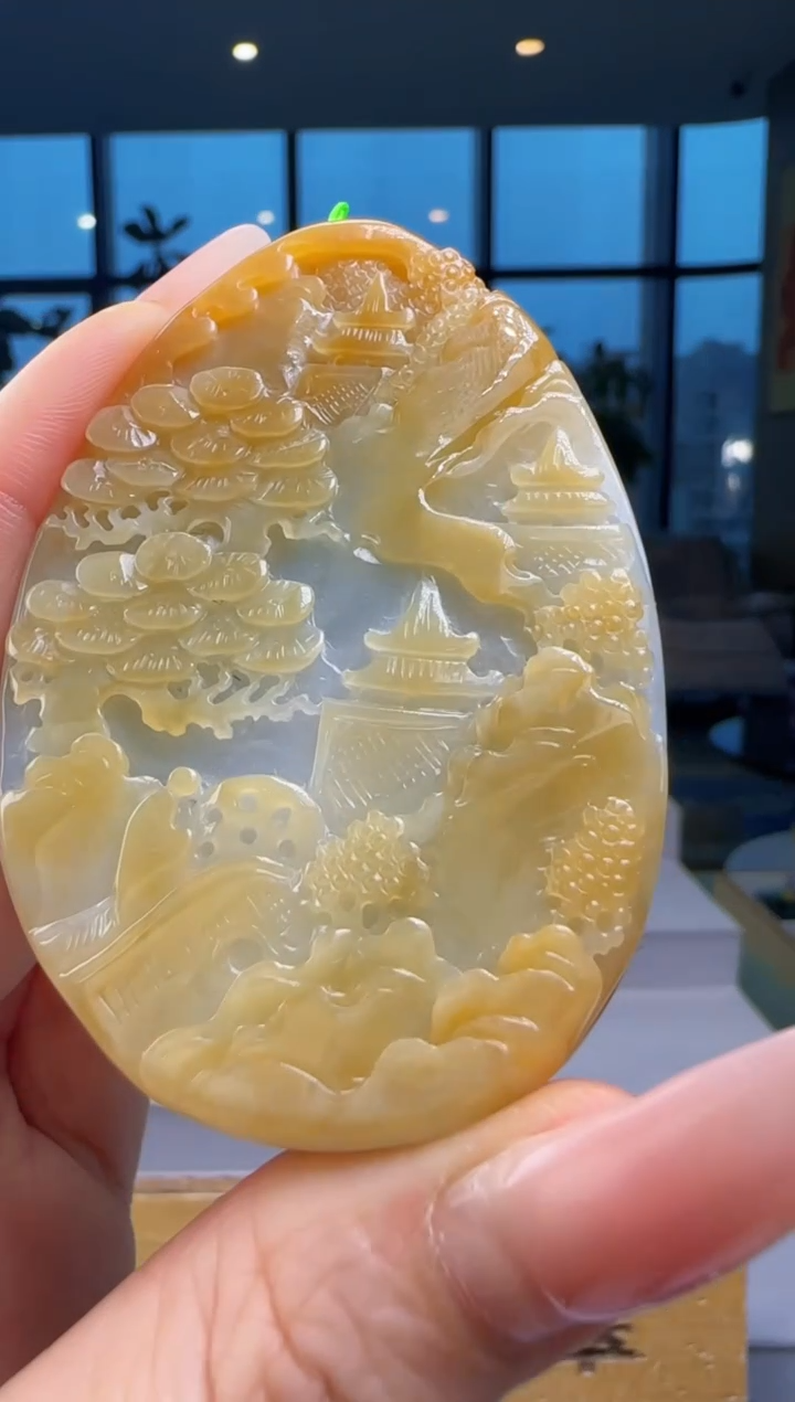 颈饰未镶嵌翡翠YJ@@60B7J19381