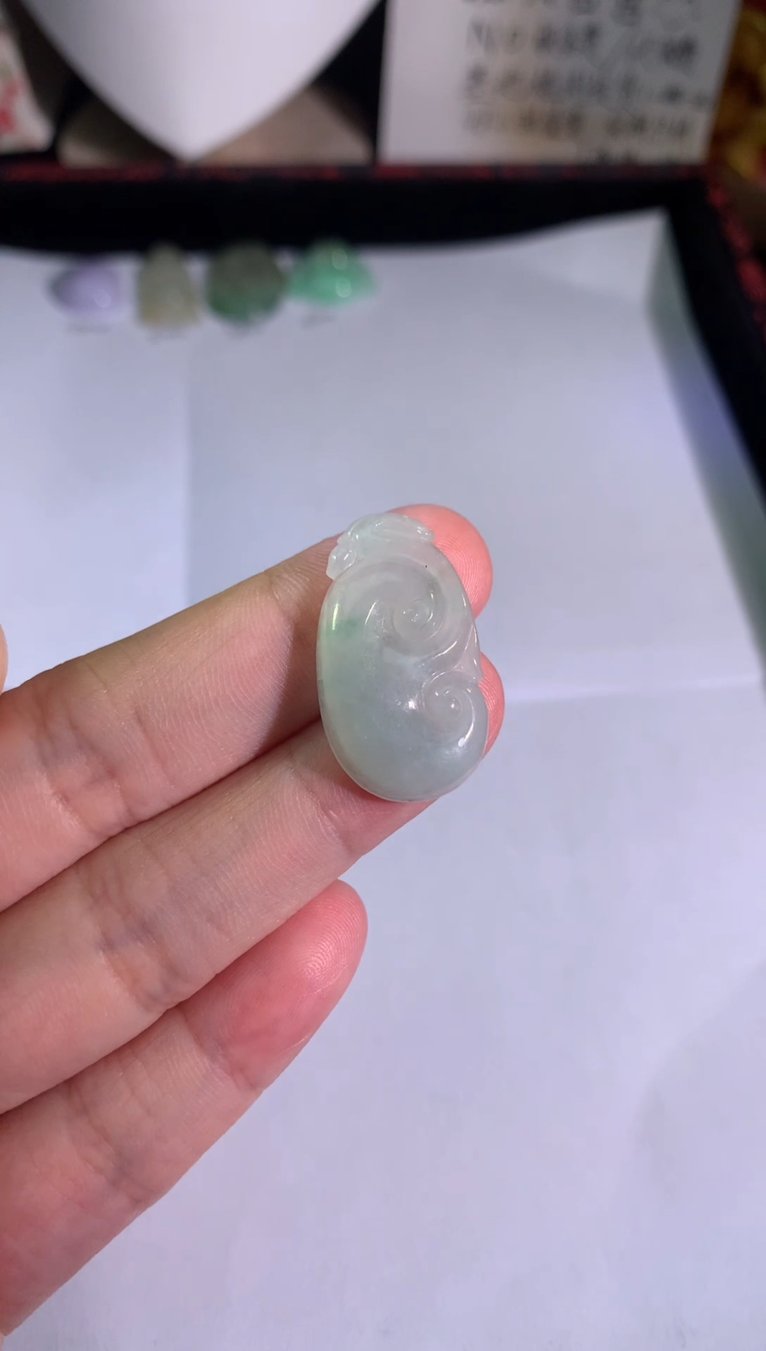 未镶嵌裸石翡翠如意