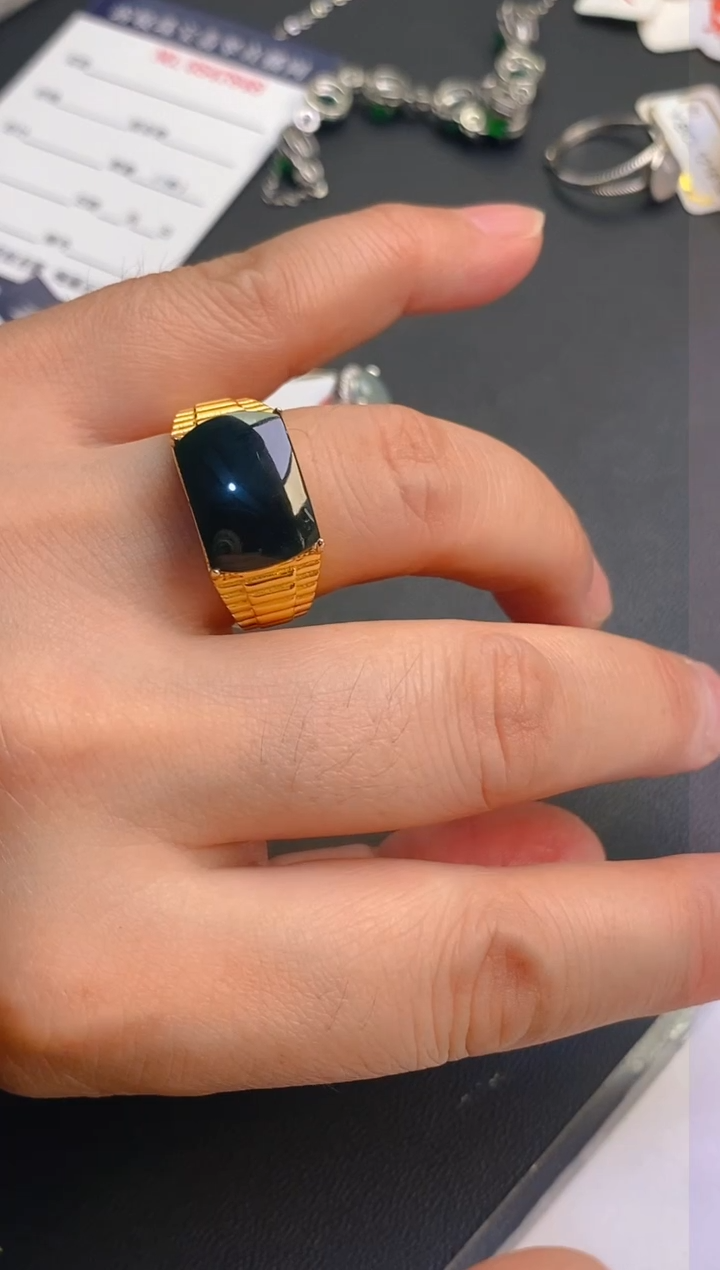 【闪购商品】翡翠耳饰银S925镶嵌天然A货翡翠1