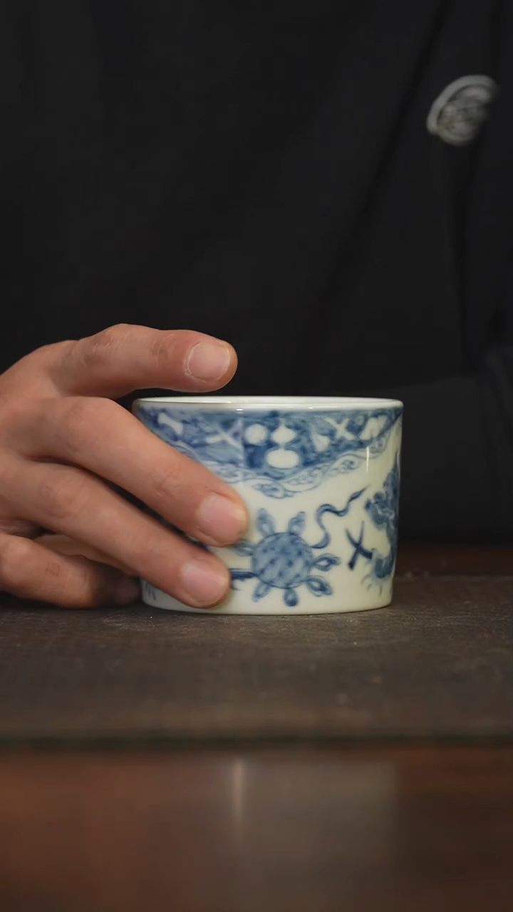 瓷片柴窑青花破价福利