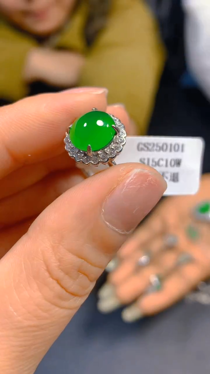 【闪购商品】翡翠戒指未镶嵌0833628376/多样性发一