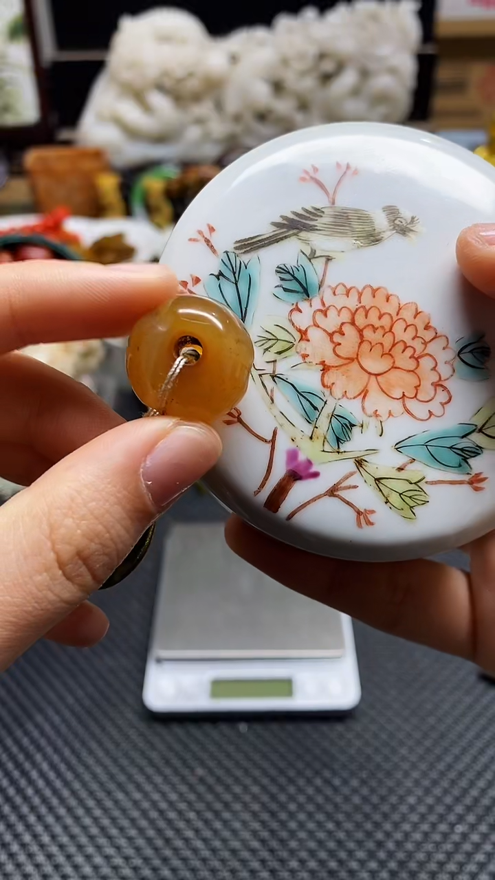 【闪购商品】瓷片瓷片瓷器 摆件1个