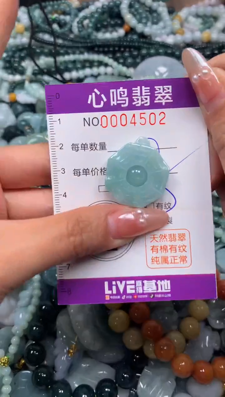 颈饰未镶嵌翡翠闪购004502