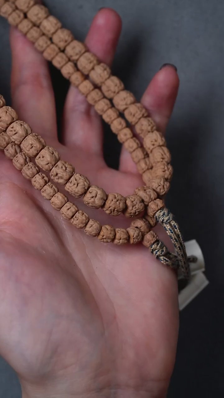 手串金刚菩提S05樱桃红佛手单圈