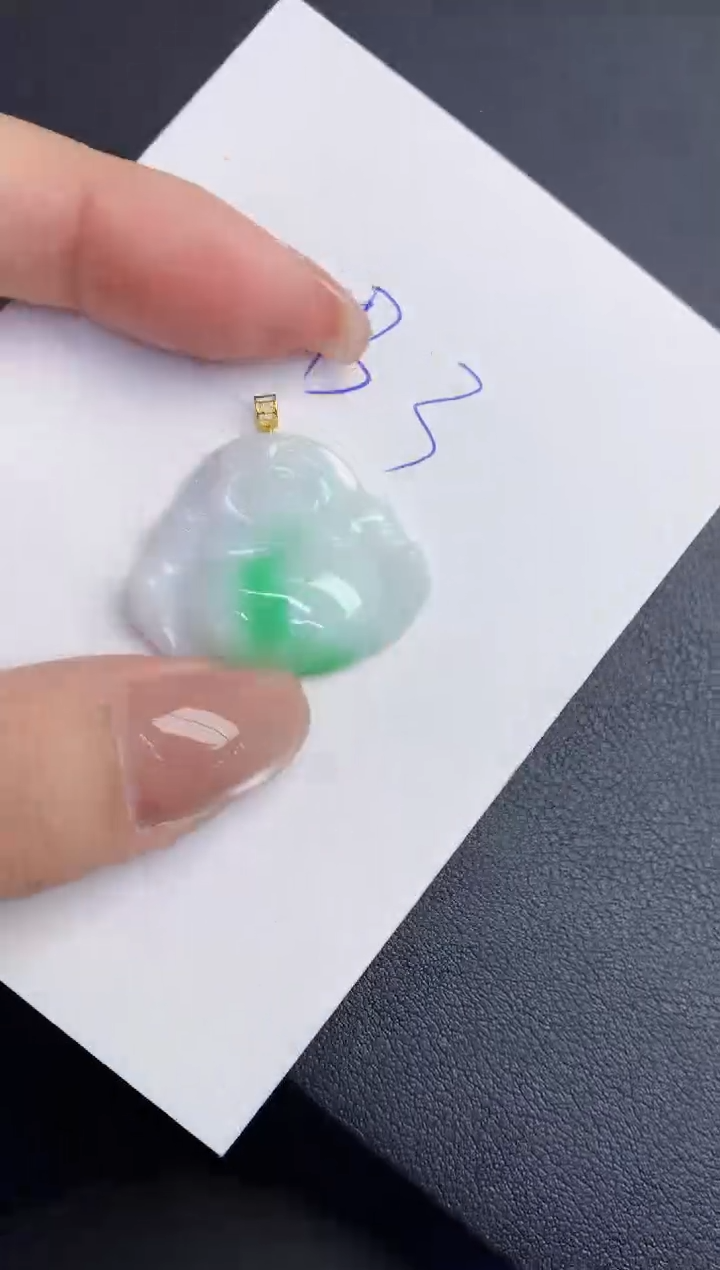 【闪购商品】翡翠颈饰18K金镶嵌0000000000