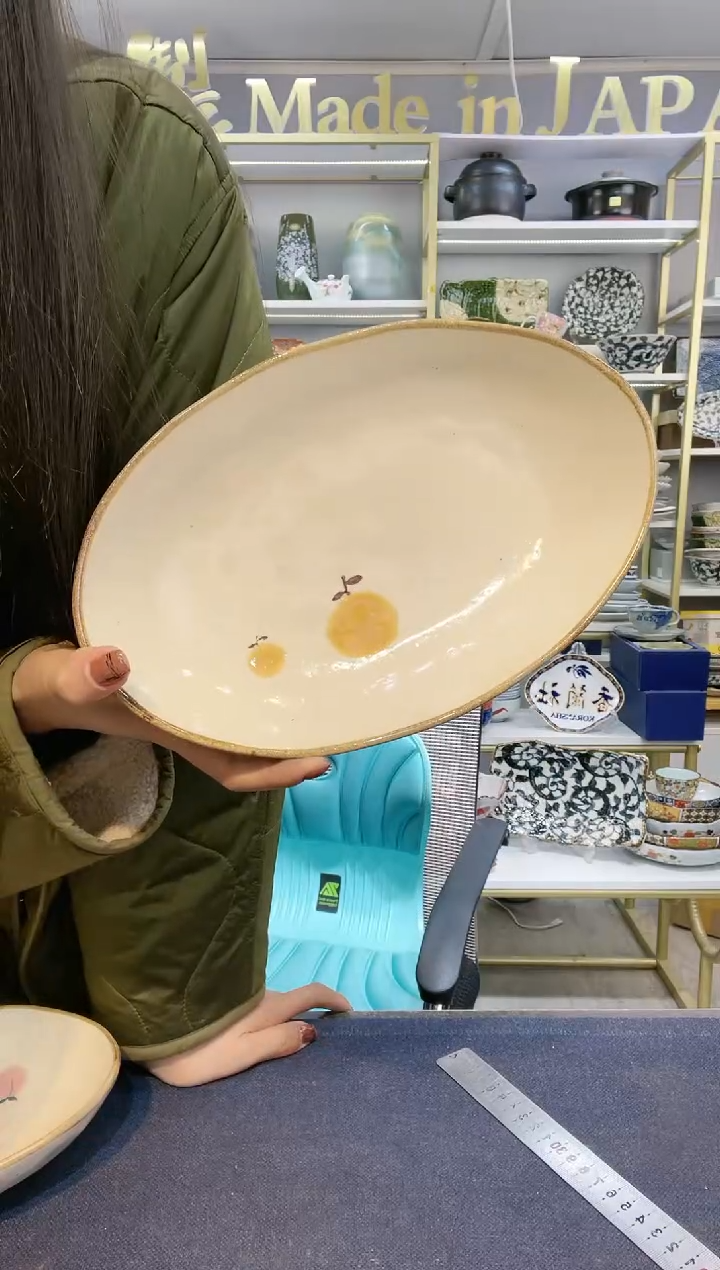 【闪购商品】碗井泽椭圆盘一只装