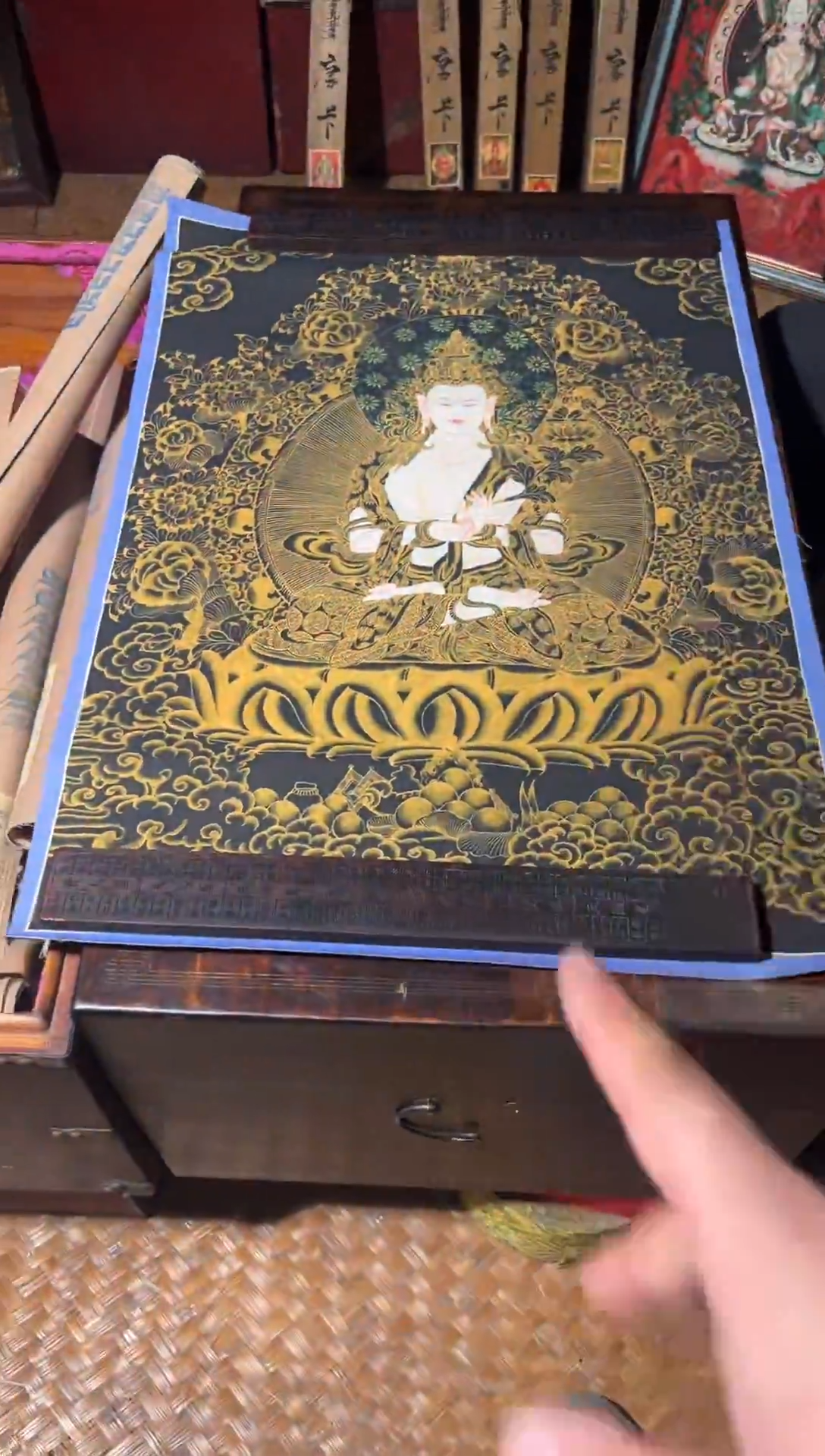 卷轴画东东唐卡tk16