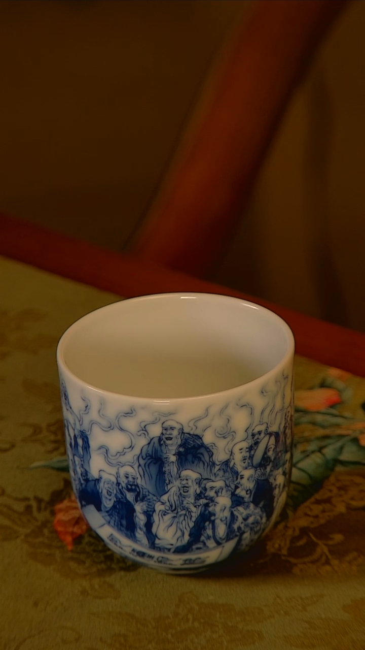 杯手工手绘杯杯很美丽