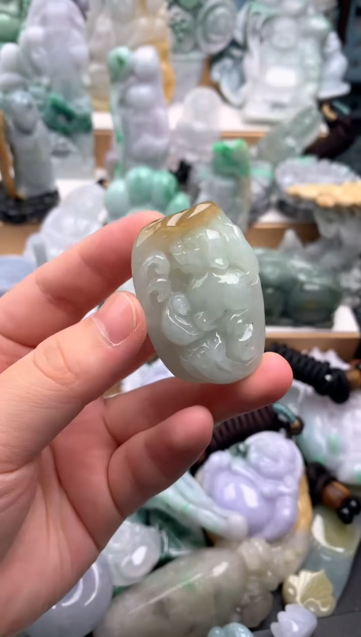 吊坠(不含链)未镶嵌翡翠1