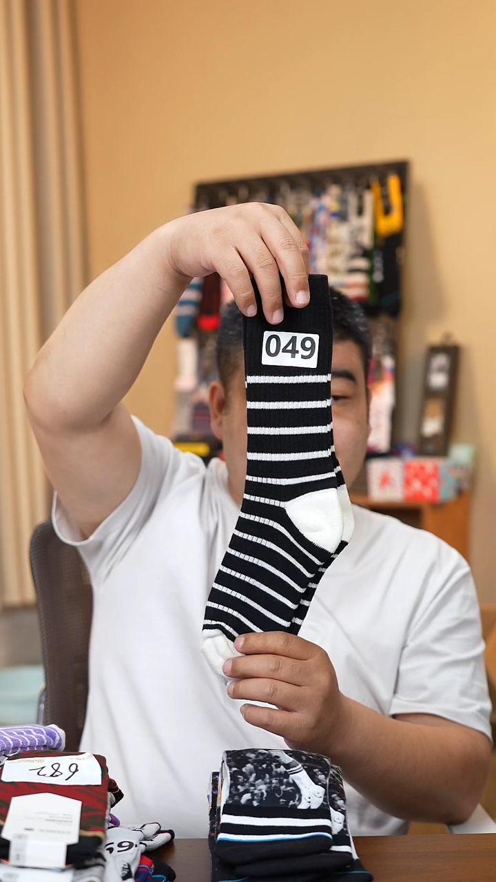 天然彩棉049袜子