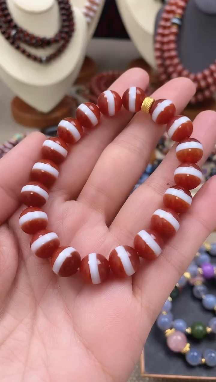 【闪购商品】玛瑙/玉髓手串未镶嵌手串