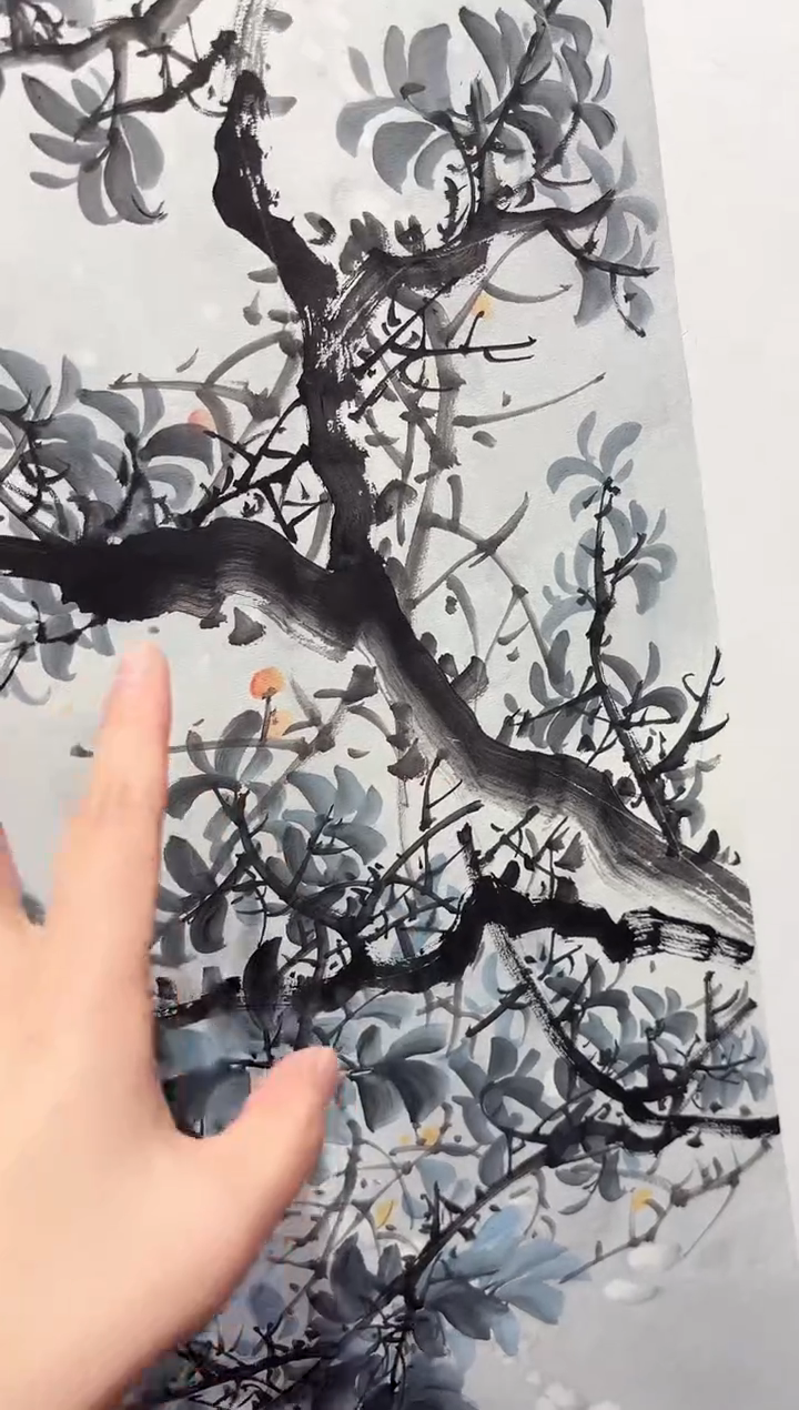 国画秦燕格国画手绘作品Y29