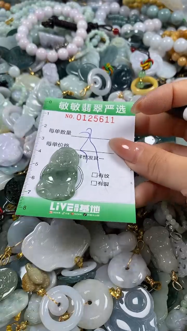 【闪购商品】翡翠颈饰未镶嵌闪购0125611