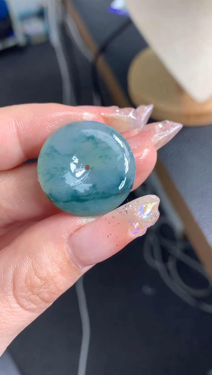 【闪购商品】定制翡翠未镶嵌扣子