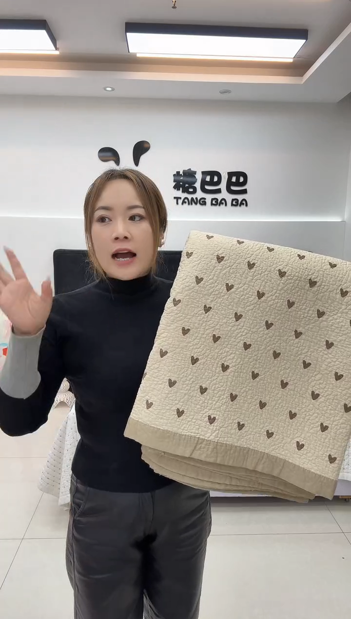 棉戴莉赫本双面纯棉单床盖200x220