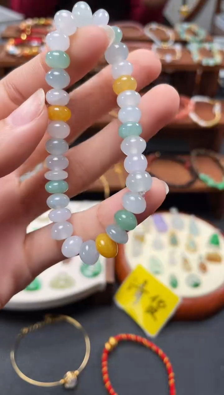 【闪购商品】翡翠套链未镶嵌一个  JK285