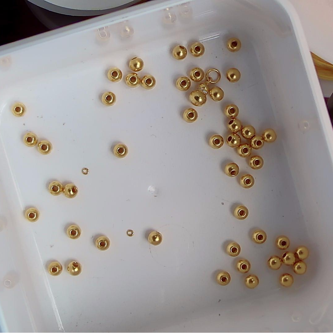 黄金足金小金 豆