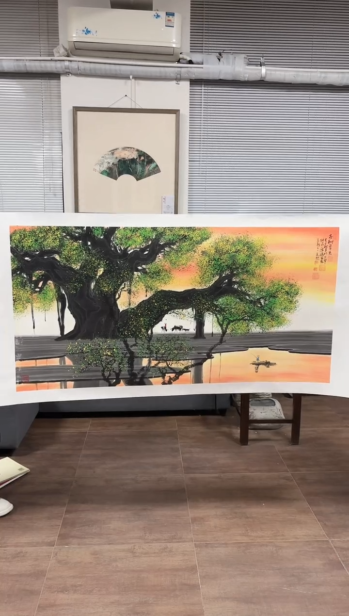 国画师立照老师国画作品