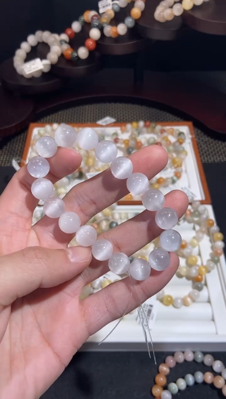 未镶嵌手串水晶13号链接 卡10咪大+