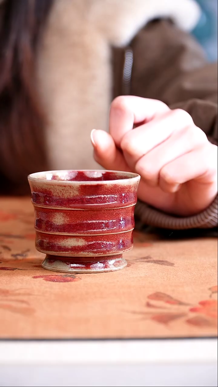 摆件陶全品钧瓷茶器摆件